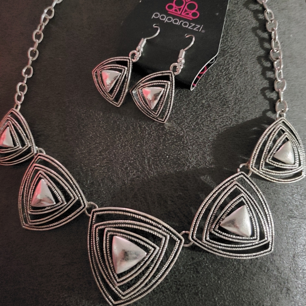 Necklace and Earrings